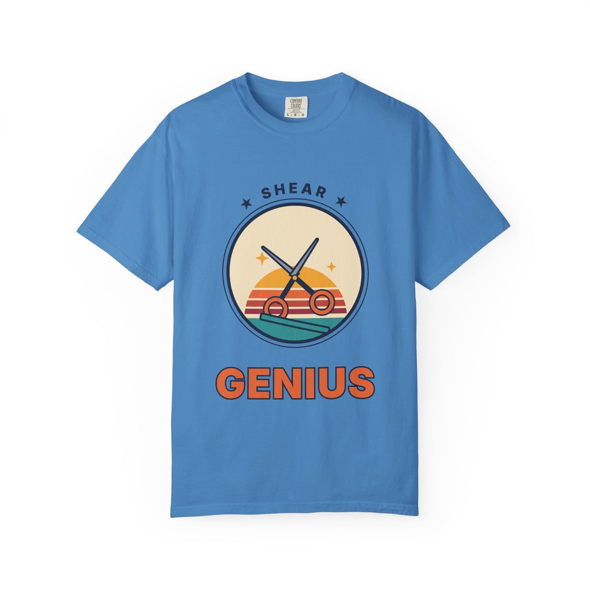 Hair Dressing Retro T-Shirt-Dyed T-shirt