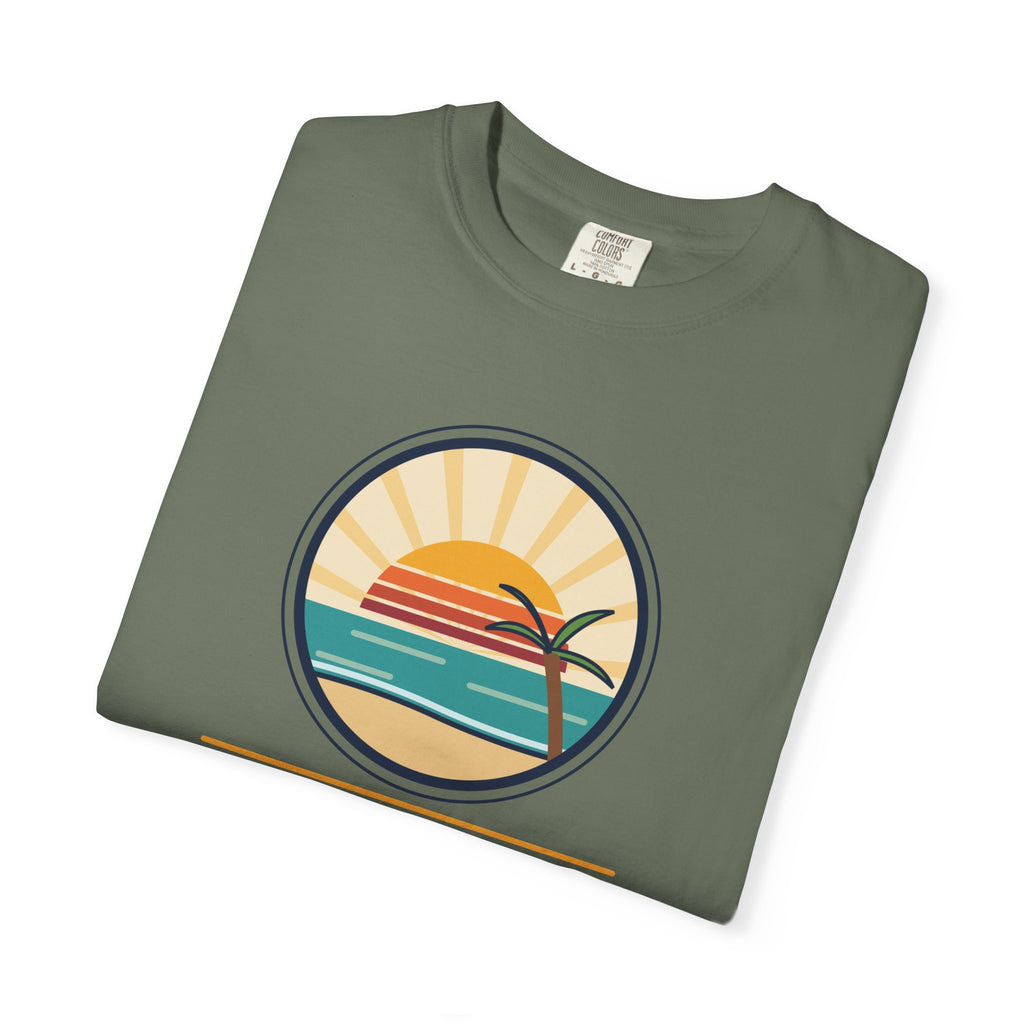 Rise Anyway T‑Shirt — Retro Sunrise Motivational Tee