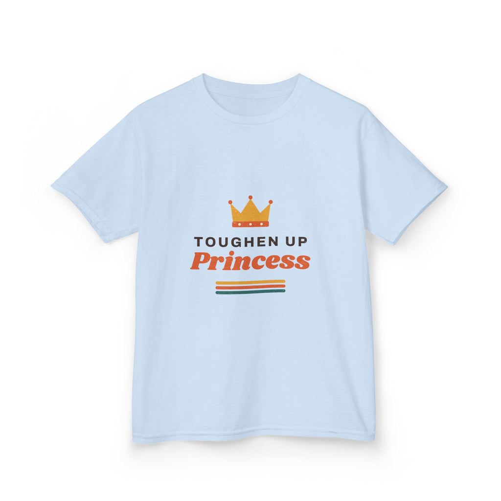 Kids T-Shirt — "Toughen Up Princess" Crown Graphic