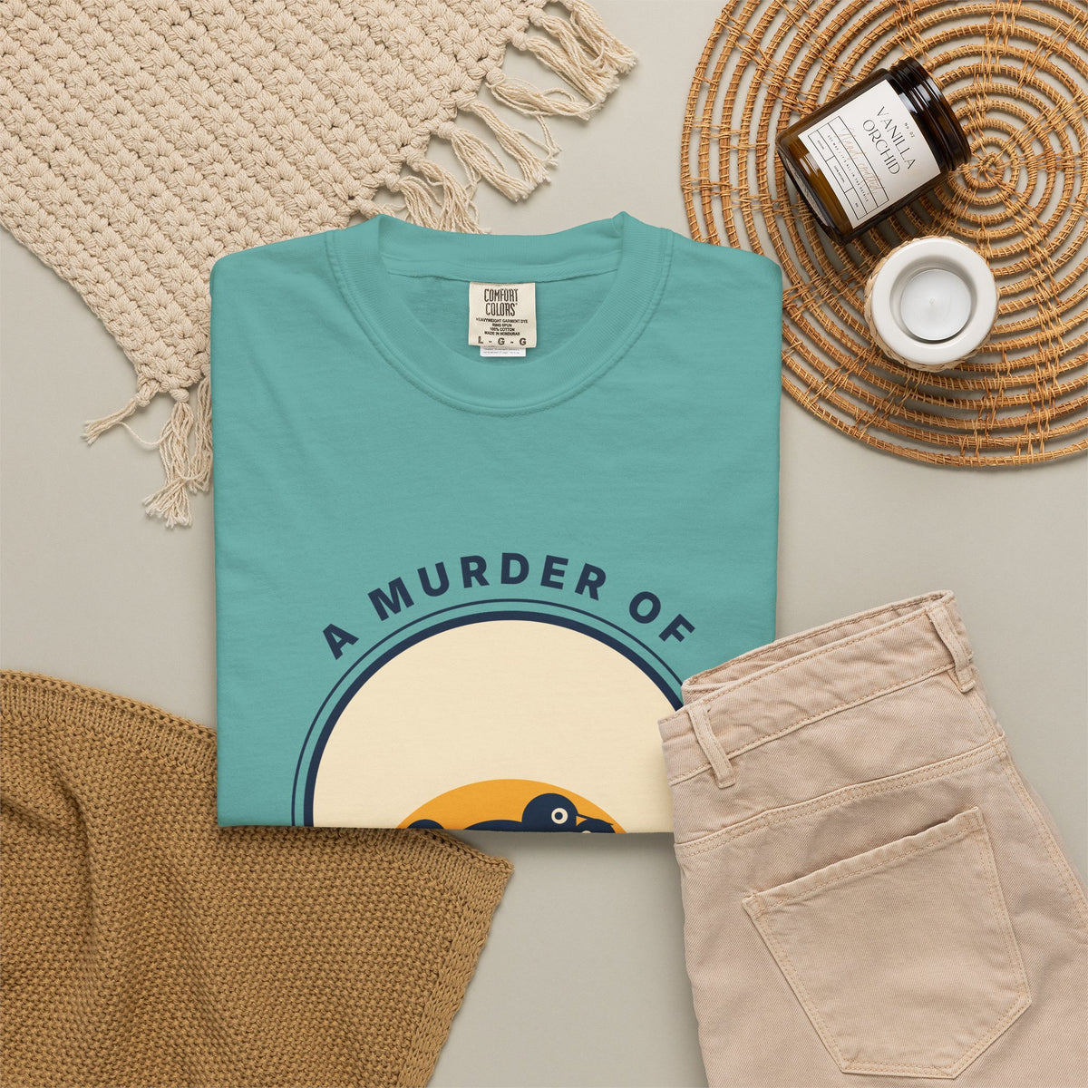 Retro T-Shirt Murder of Crows