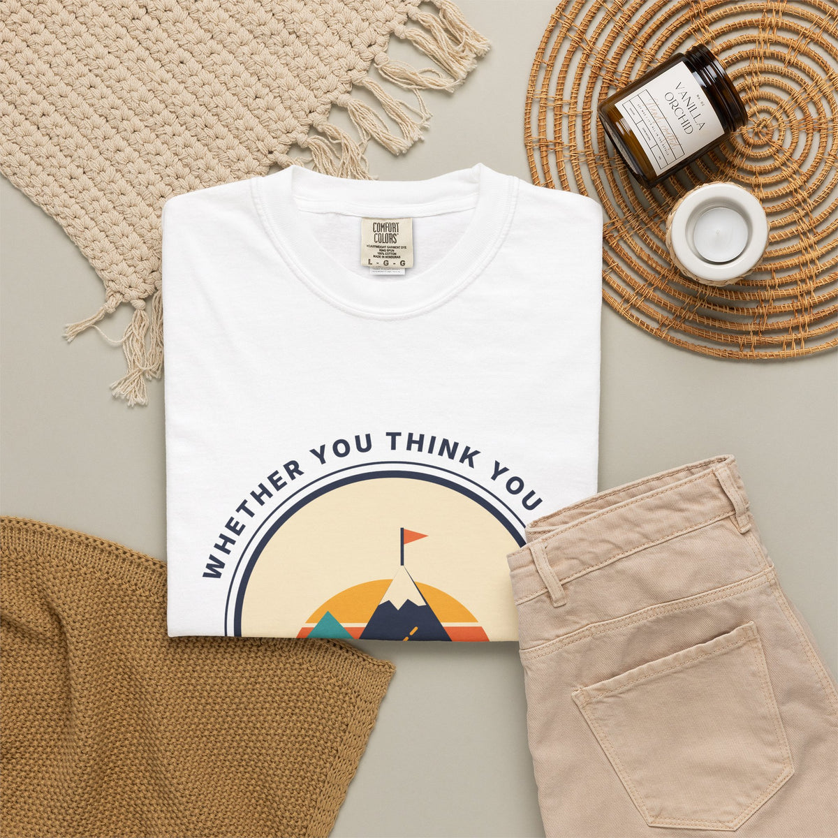 Motivational Mountain T-Shirt — "You Are Right" Inspirational Graphic Tee