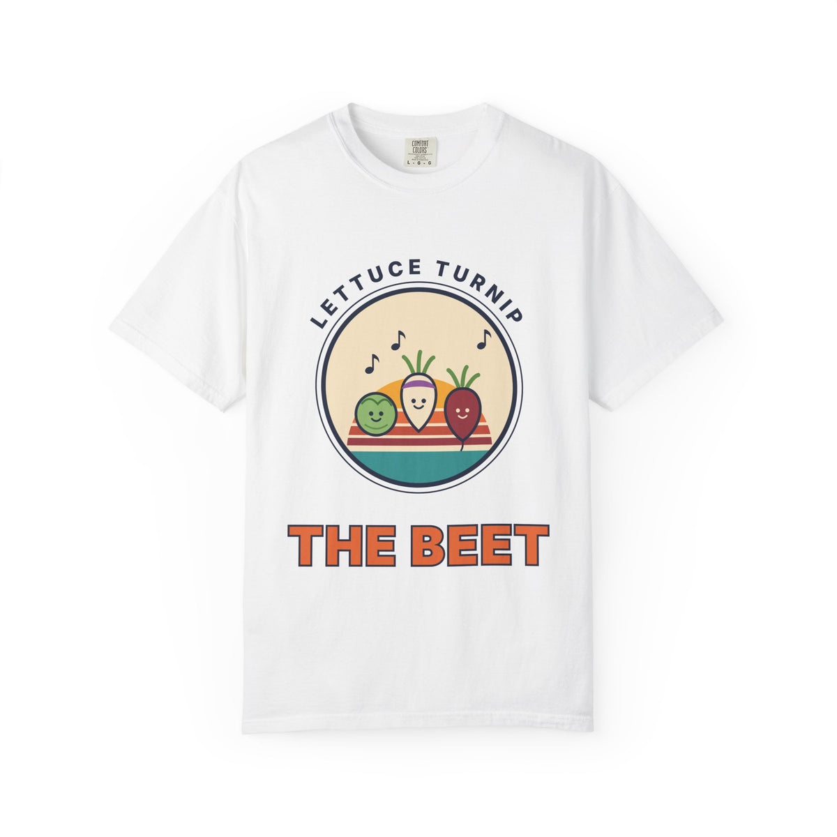 The Beet T-Shirt — Cute Veggie Band Graphic Tee (Lettuce Turnip)