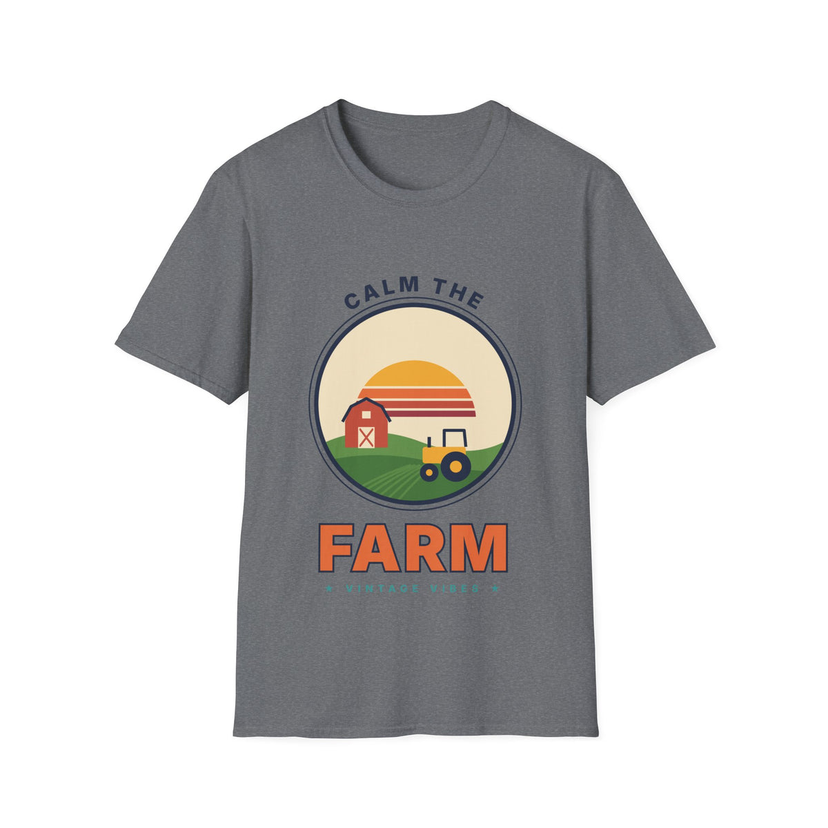 Calm the Farm Vintage Farm T-Shirt