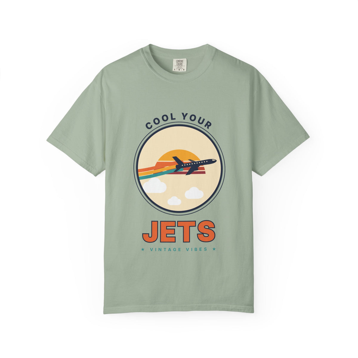 Cool Your Jets Vintage Airplane T-Shirt