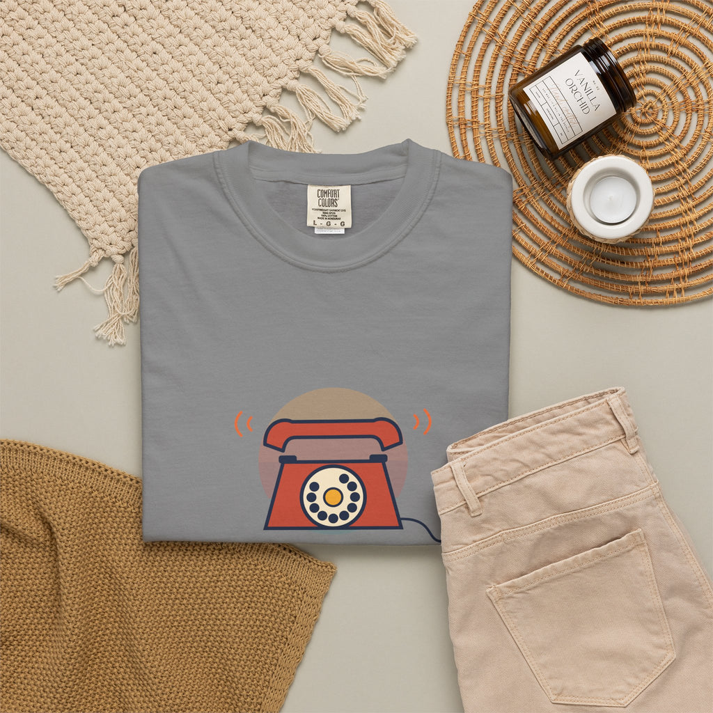 Call Me Old Fashioned T-Shirt — Retro Phone Vintage Humor Tee
