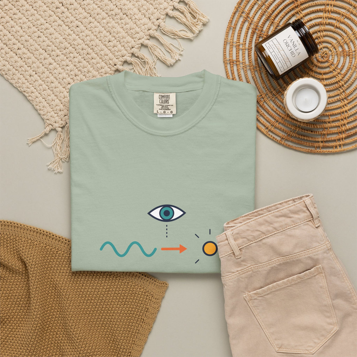 Quantum -Dyed T-shirt