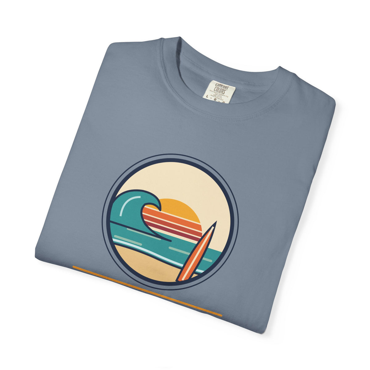Ride the Waves T-Shirt — 'Ride the Waves, Life Sends You' Surf Graphic Tee