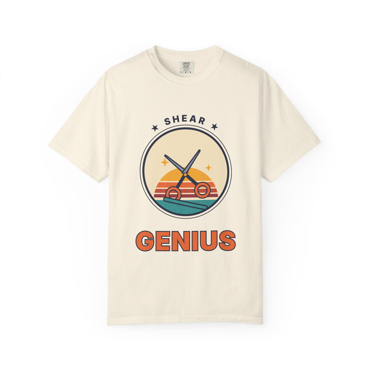 Hair Dressing Retro T-Shirt-Dyed T-shirt