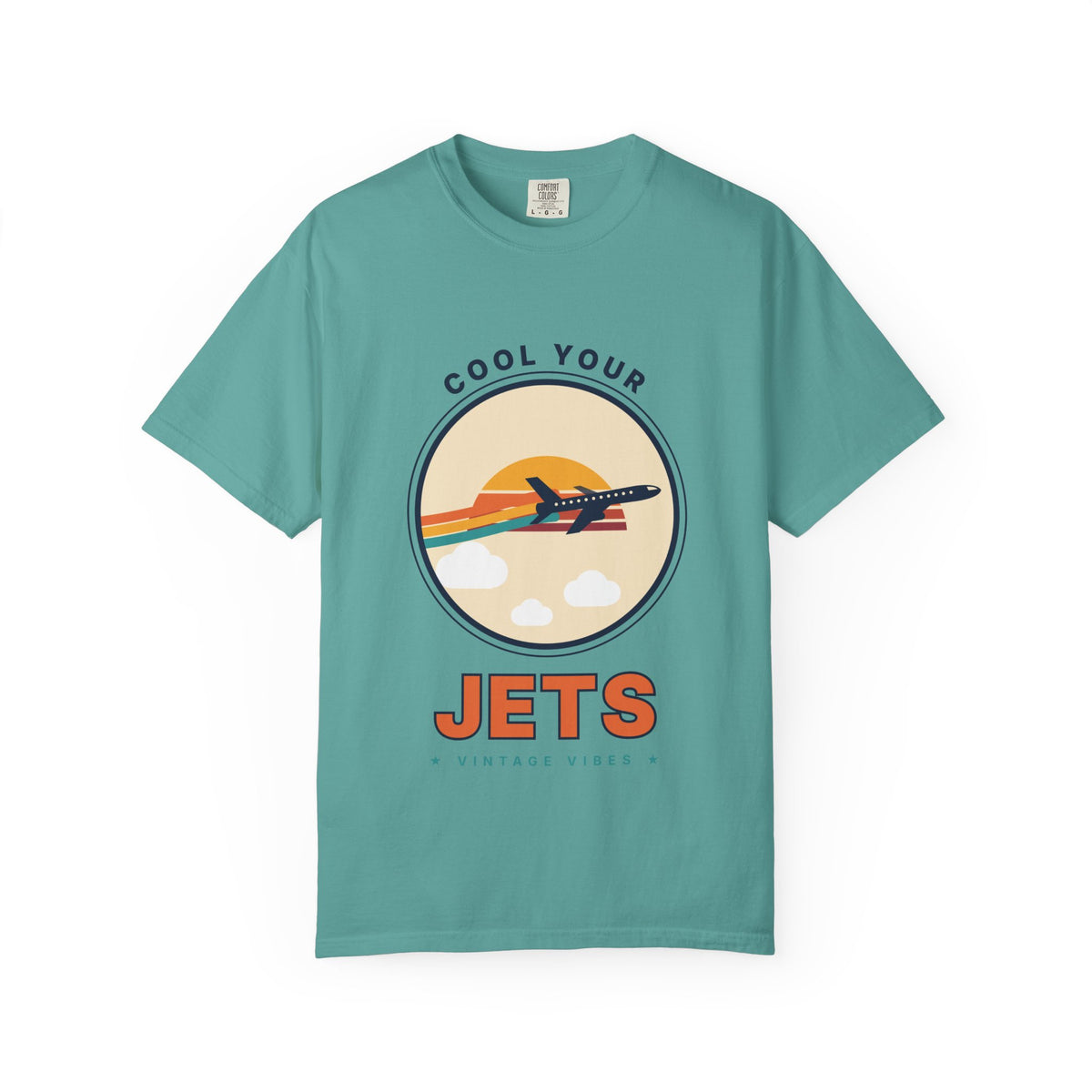 Cool Your Jets Vintage Airplane T-Shirt