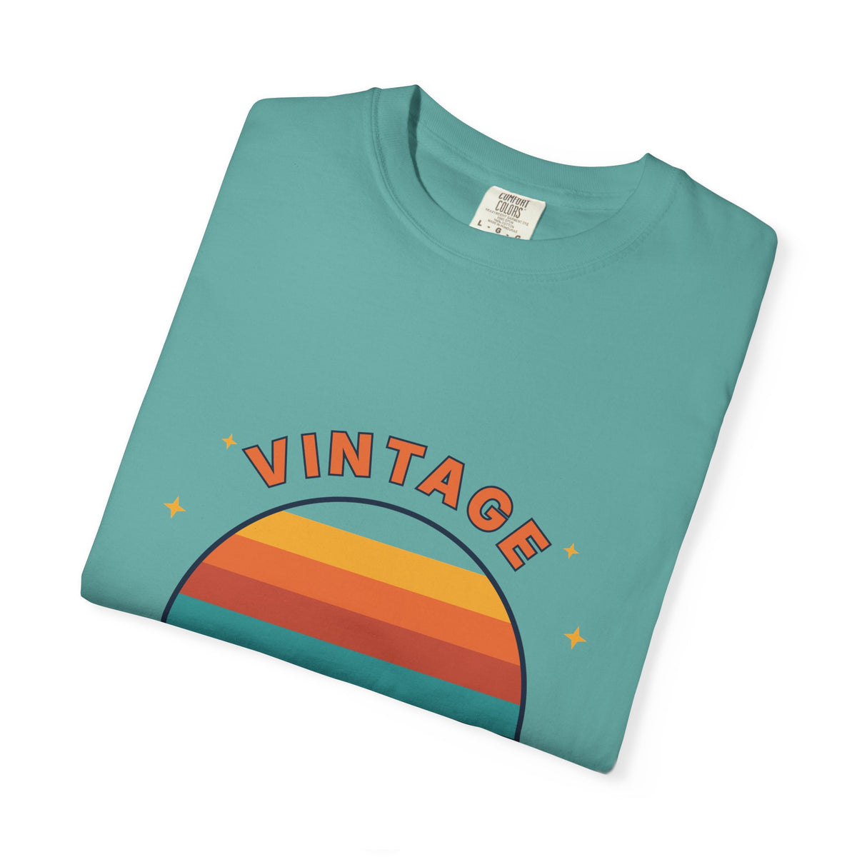 Vintage Vibes T-Shirt — Retro Sunset Graphic Tee