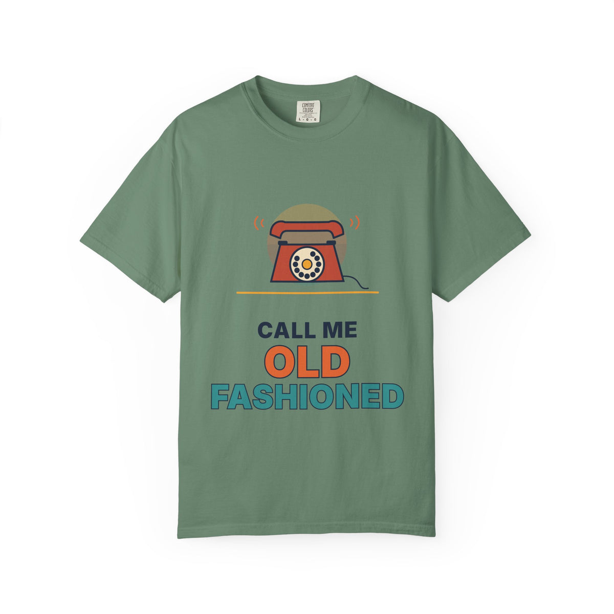 Call Me Old Fashioned T-Shirt — Retro Phone Vintage Humor Tee