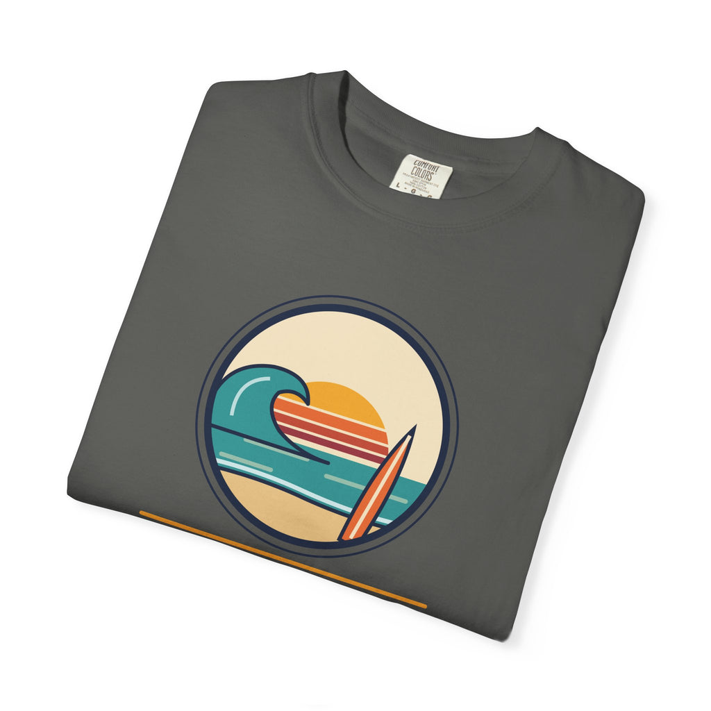 Ride the Waves T-Shirt — 'Ride the Waves, Life Sends You' Surf Graphic Tee