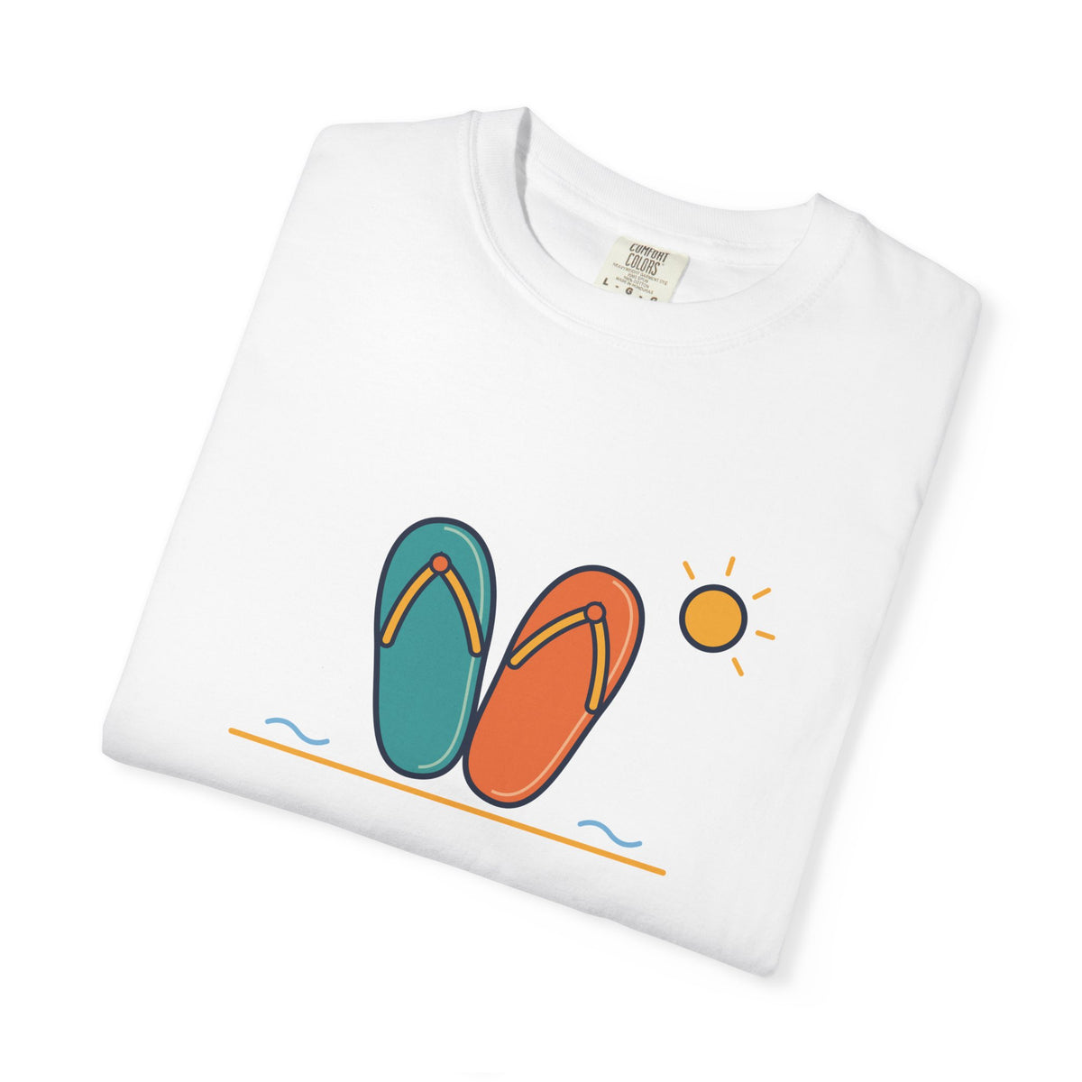 Flip Flops On Worries Off T-Shirt
