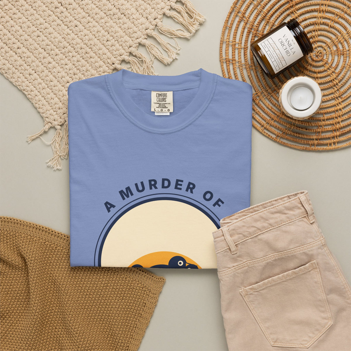 Retro T-Shirt Murder of Crows
