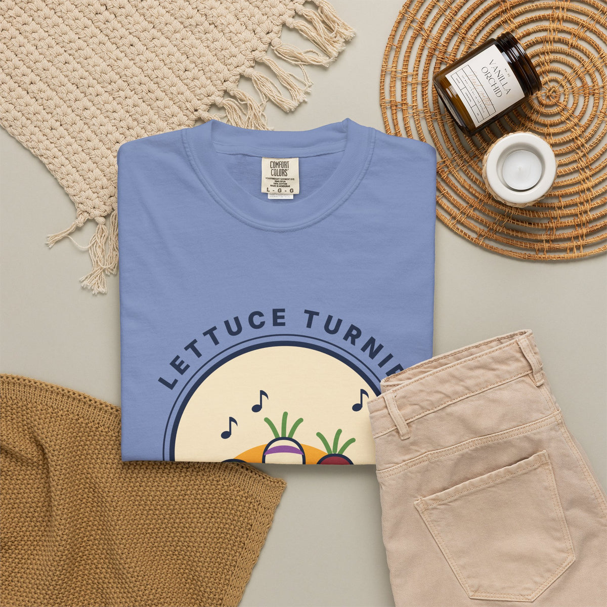 The Beet T-Shirt — Cute Veggie Band Graphic Tee (Lettuce Turnip)