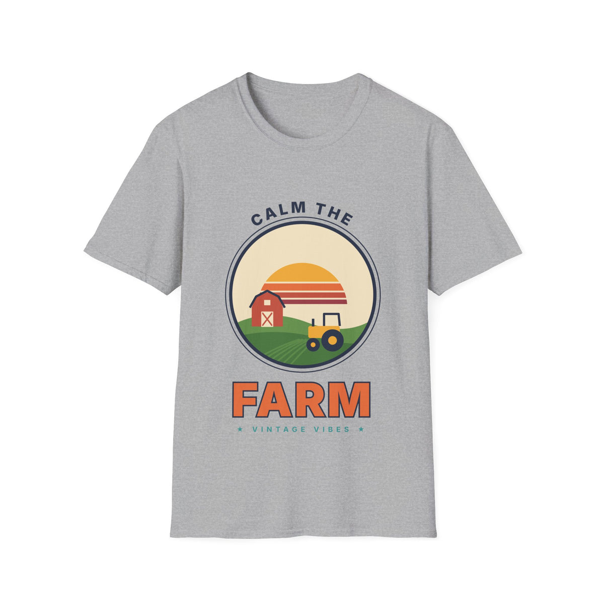 Calm the Farm Vintage Farm T-Shirt