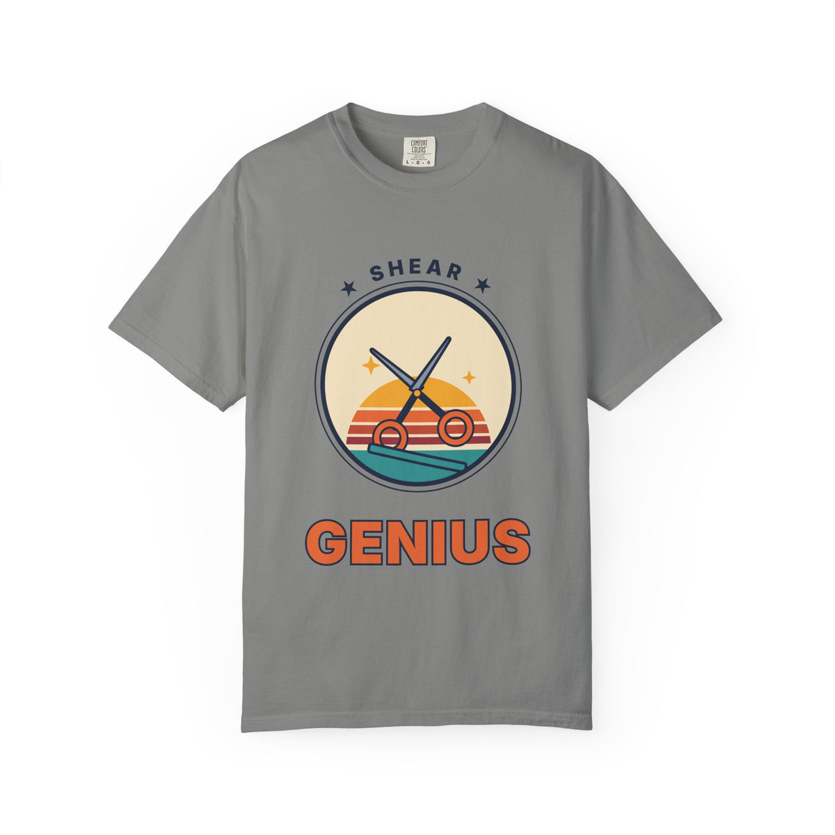 Hair Dressing Retro T-Shirt-Dyed T-shirt