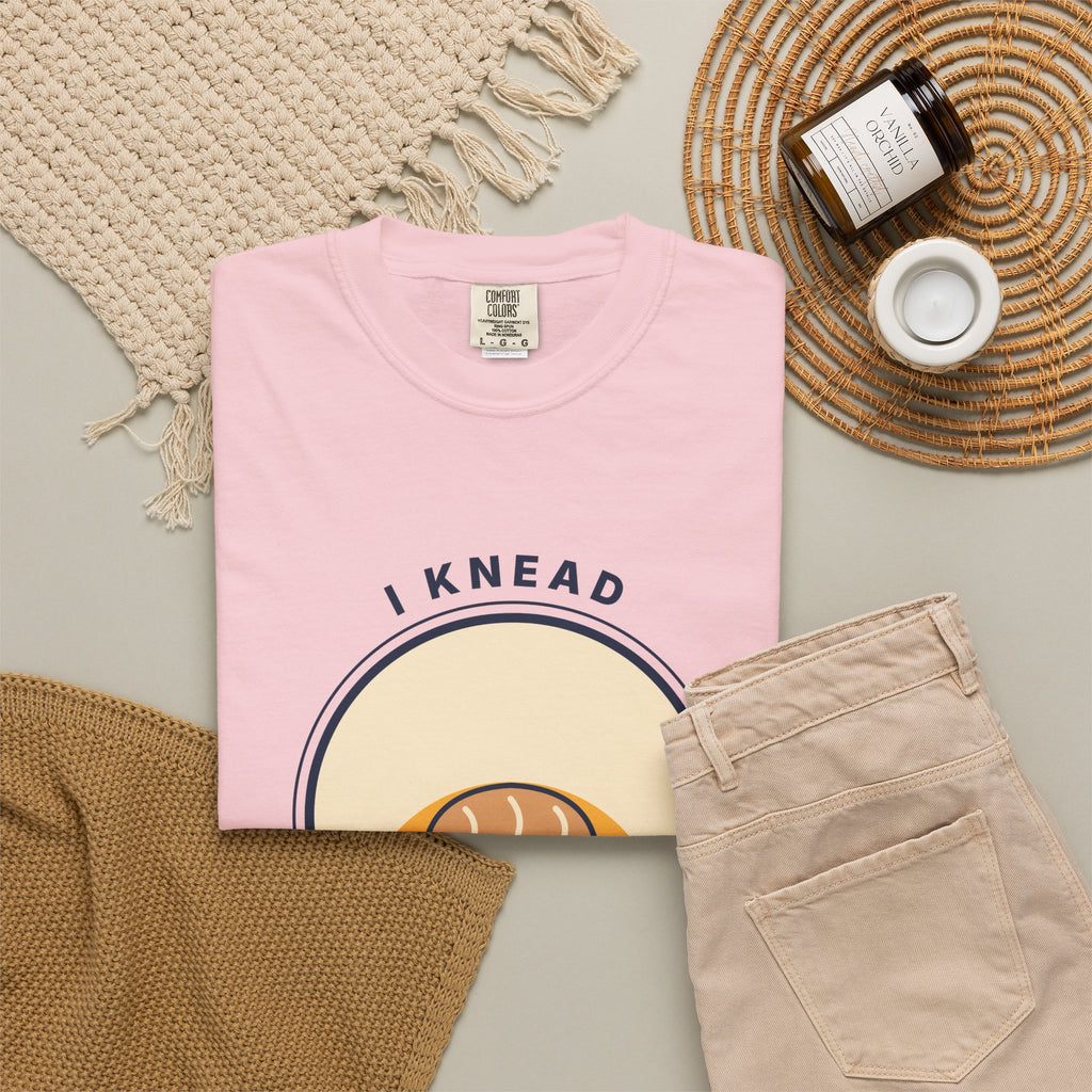 I Knead to Bake T-Shirt — Cute Retro Bread Baking Graphic Tee for Bakers & Pastry Lovers