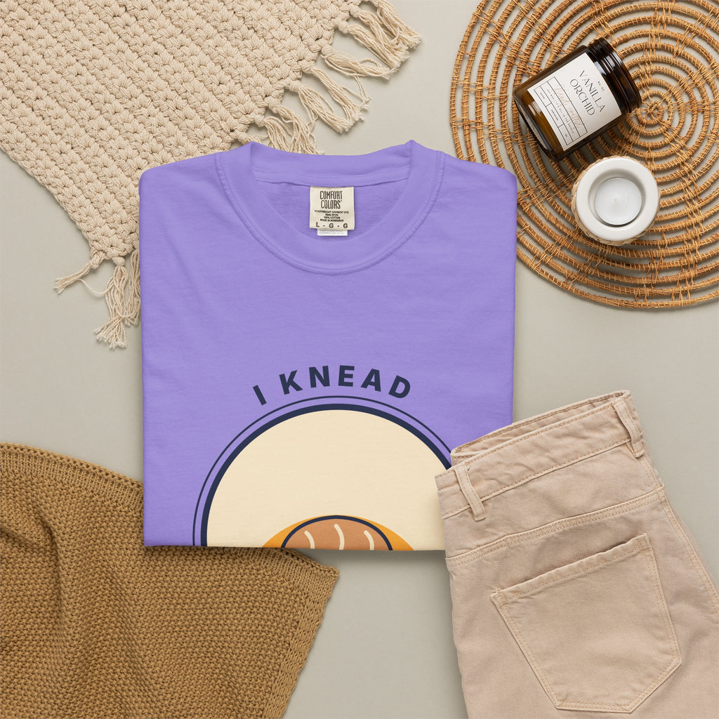 I Knead to Bake T-Shirt — Cute Retro Bread Baking Graphic Tee for Bakers & Pastry Lovers