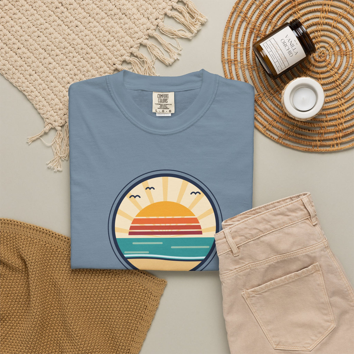 Sunrise Second Chance T-Shirt — Inspirational Beach Sunrise Graphic Tee