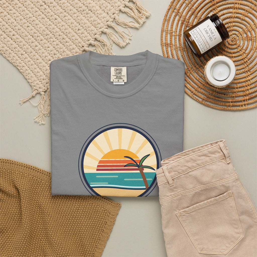 Rise Anyway T‑Shirt — Retro Sunrise Motivational Tee
