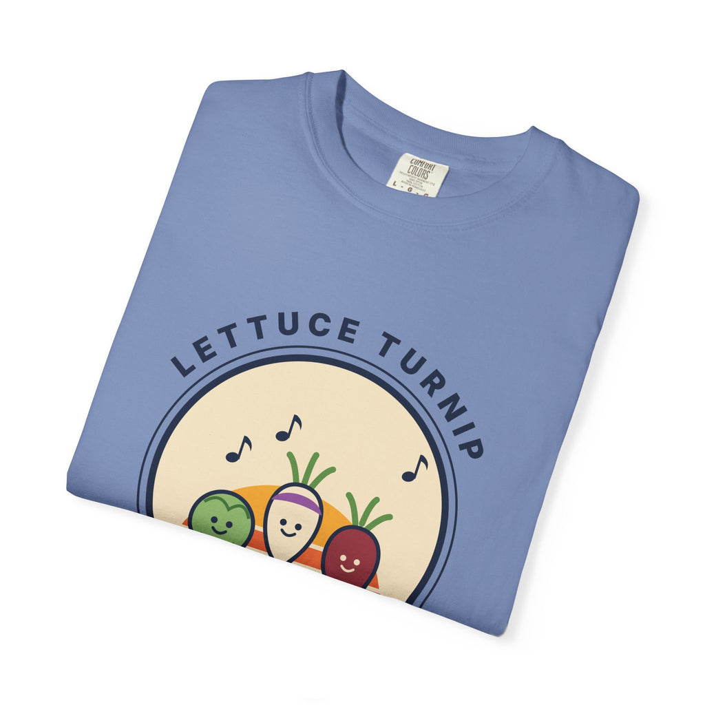 The Beet T-Shirt — Cute Veggie Band Graphic Tee (Lettuce Turnip)