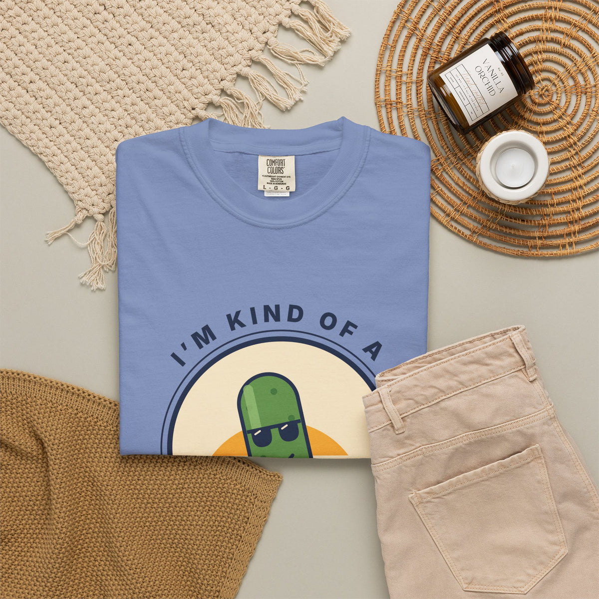 Big Dill T-Shirt — "I'm Kind of a Big Dill" Funny Pickle Graphic Tee