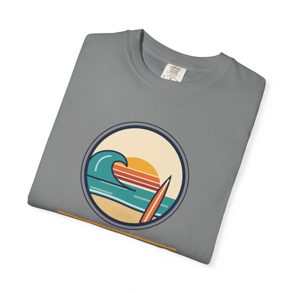 Ride the Waves T-Shirt — 'Ride the Waves, Life Sends You' Surf Graphic Tee
