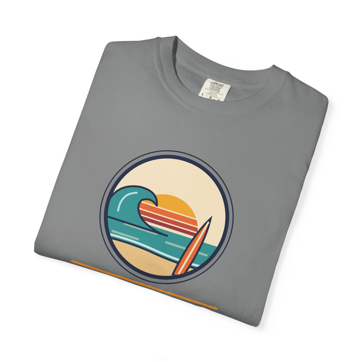 Ride the Waves T-Shirt — 'Ride the Waves, Life Sends You' Surf Graphic Tee