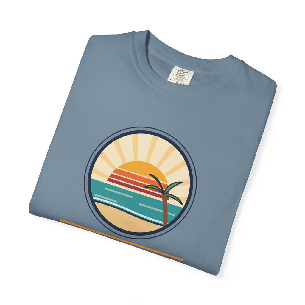 Rise Anyway T‑Shirt — Retro Sunrise Motivational Tee