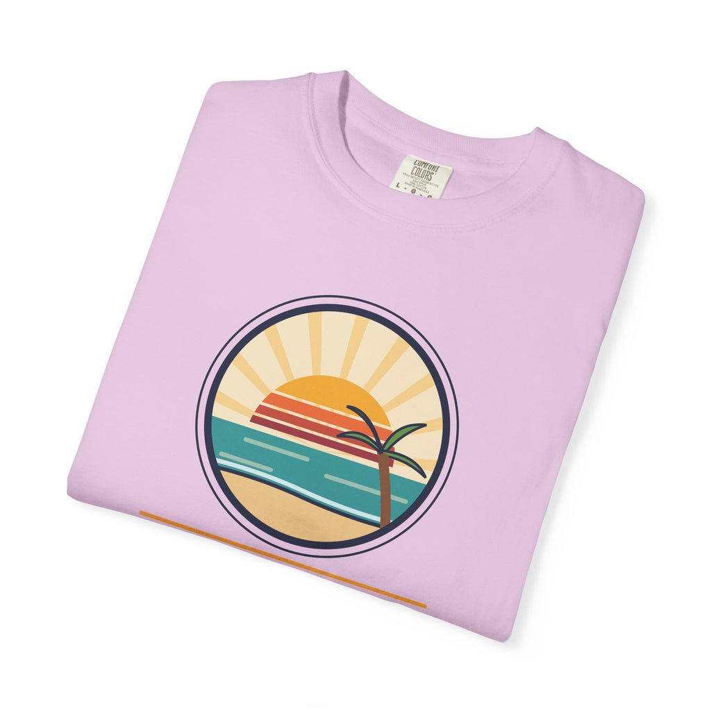 Rise Anyway T‑Shirt — Retro Sunrise Motivational Tee