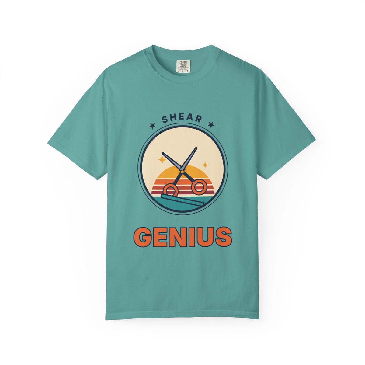 Hair Dressing Retro T-Shirt-Dyed T-shirt
