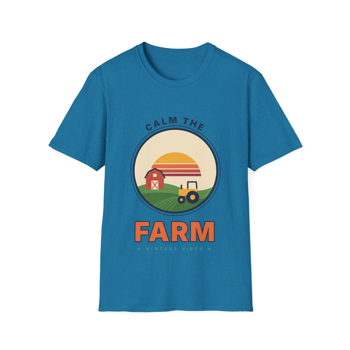Calm the Farm Vintage Farm T-Shirt