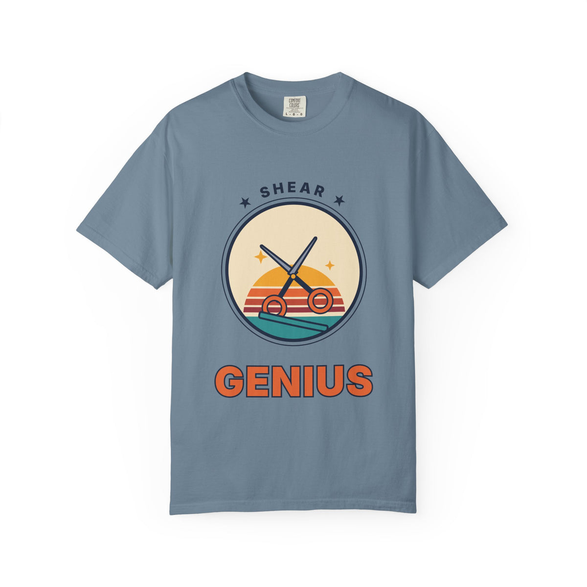 Hair Dressing Retro T-Shirt-Dyed T-shirt