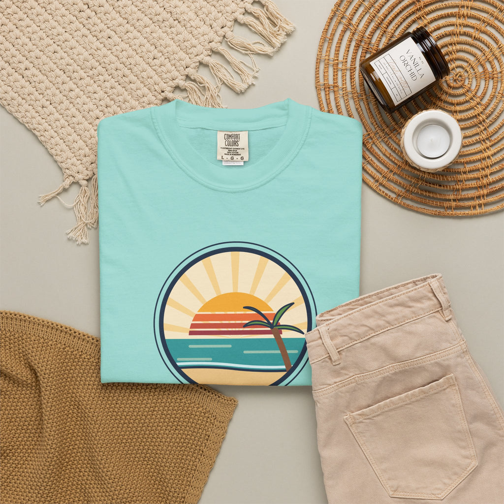 Rise Anyway T‑Shirt — Retro Sunrise Motivational Tee