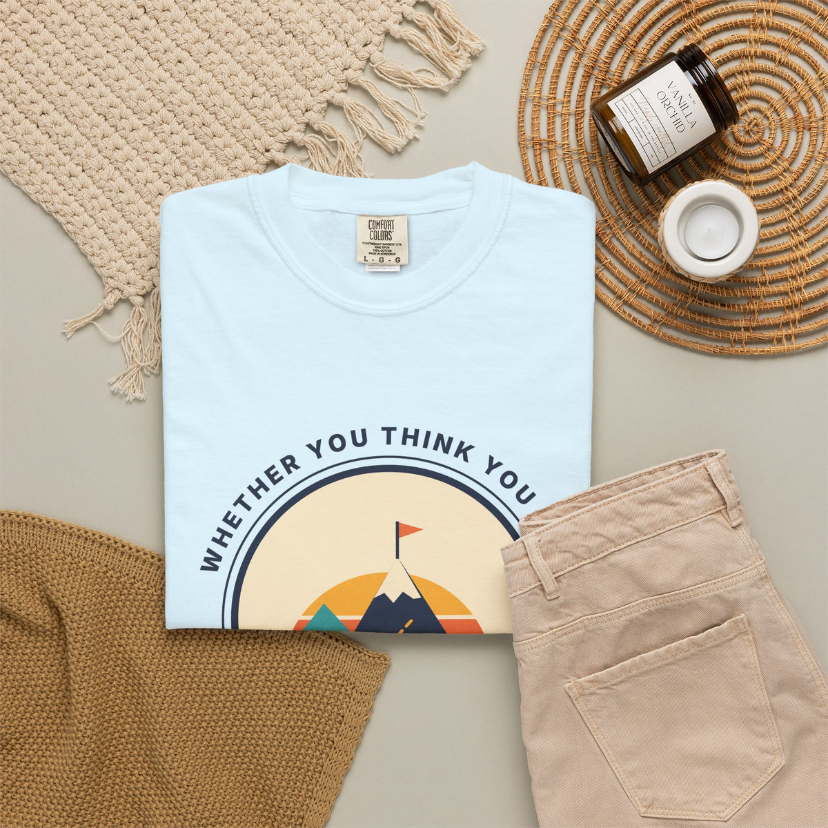 Motivational Mountain T-Shirt — "You Are Right" Inspirational Graphic Tee