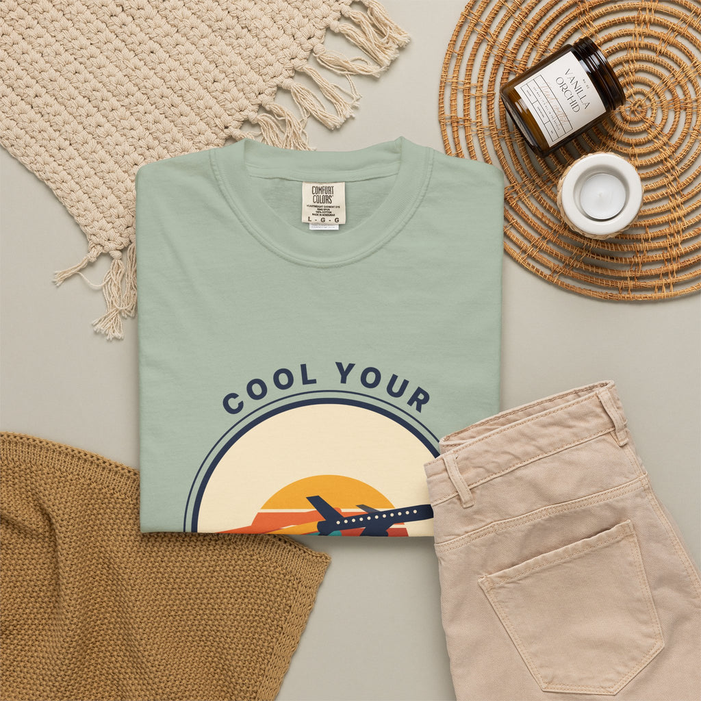 Cool Your Jets Vintage Airplane T-Shirt
