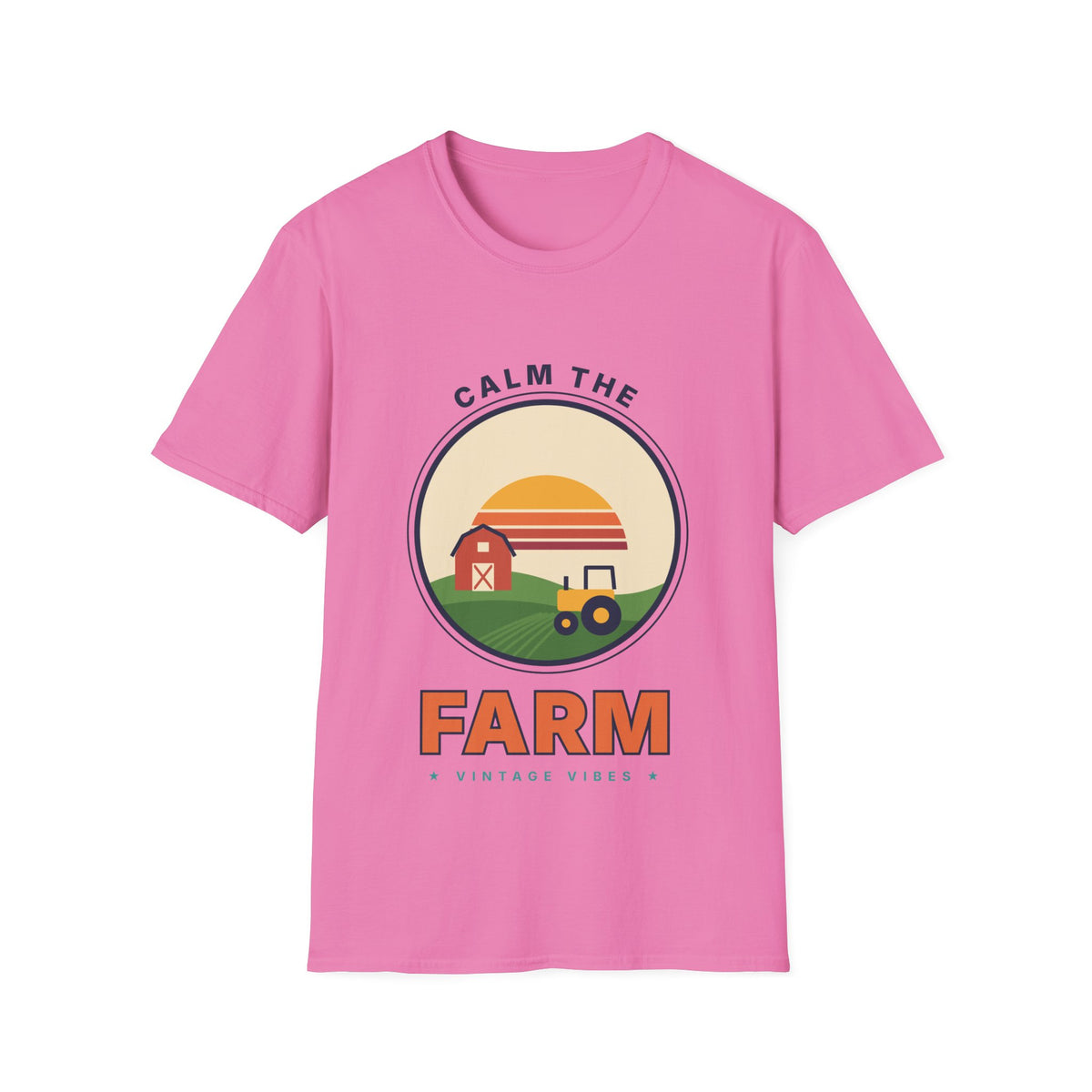 Calm the Farm Vintage Farm T-Shirt