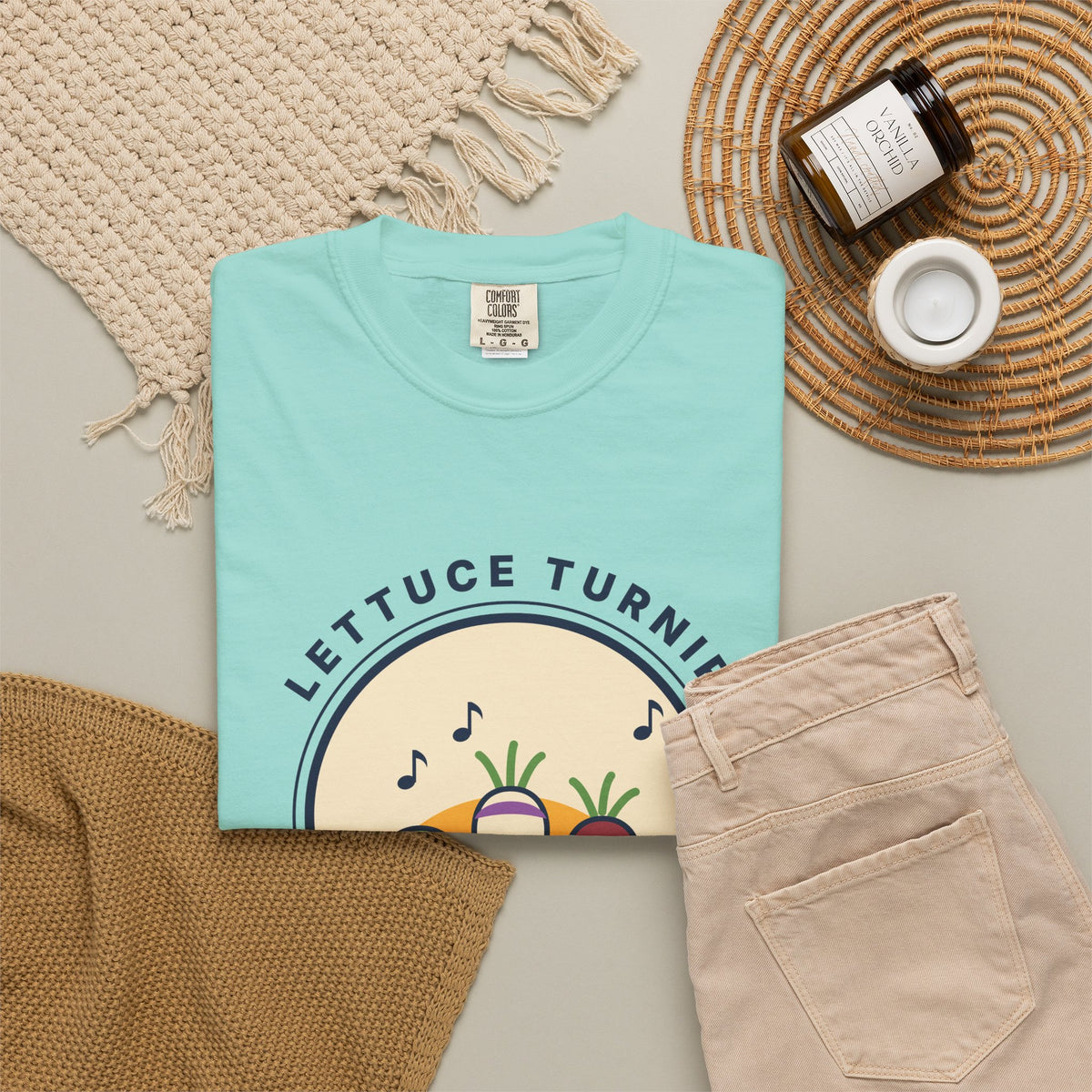 The Beet T-Shirt — Cute Veggie Band Graphic Tee (Lettuce Turnip)