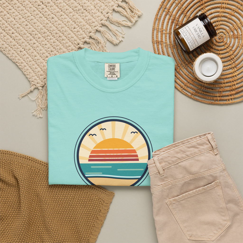 Sunrise Second Chance T-Shirt — Inspirational Beach Sunrise Graphic Tee