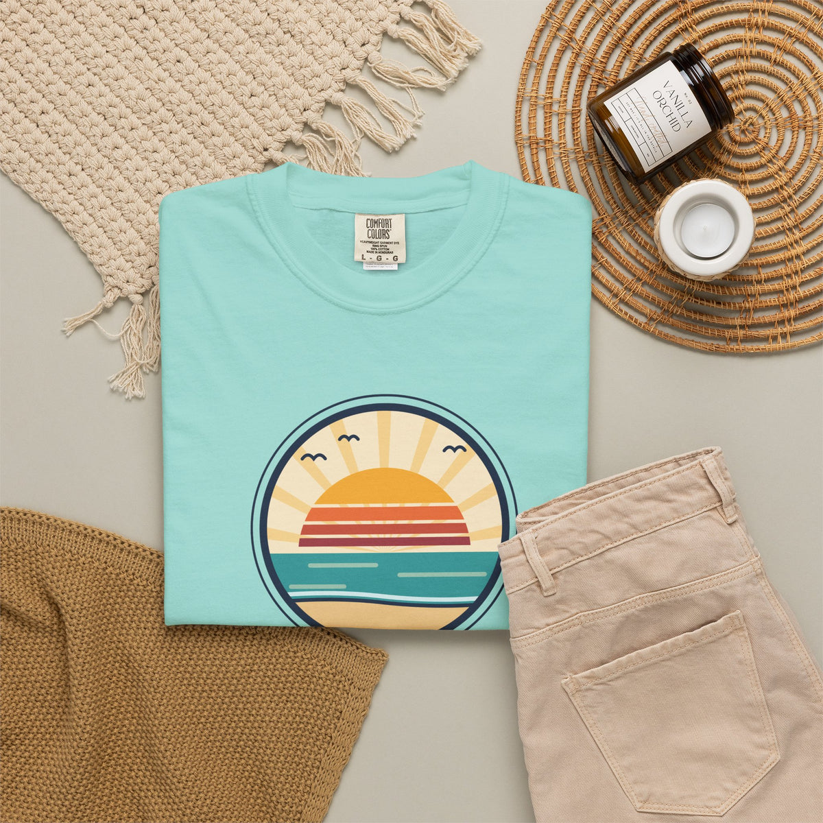 Sunrise Second Chance T-Shirt — Inspirational Beach Sunrise Graphic Tee