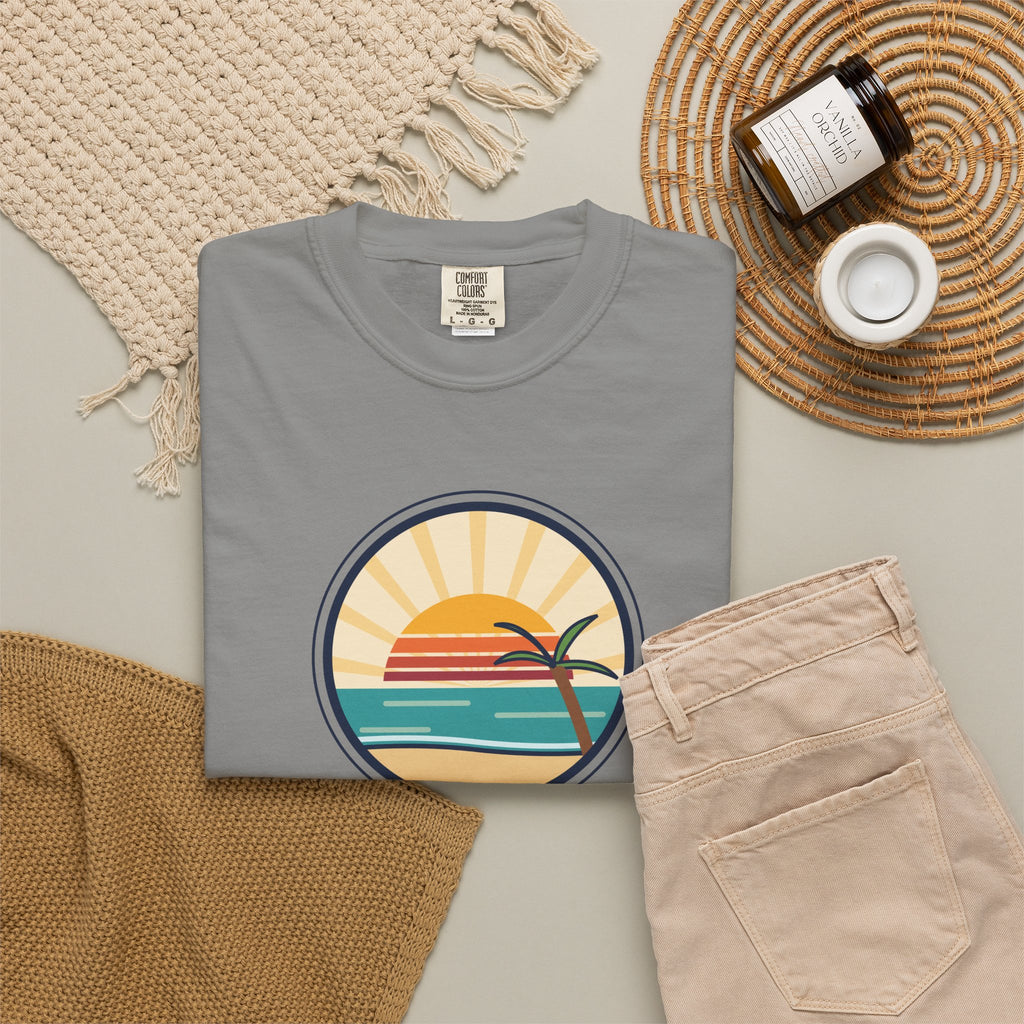 Rise Anyway T‑Shirt — Retro Sunrise Motivational Tee