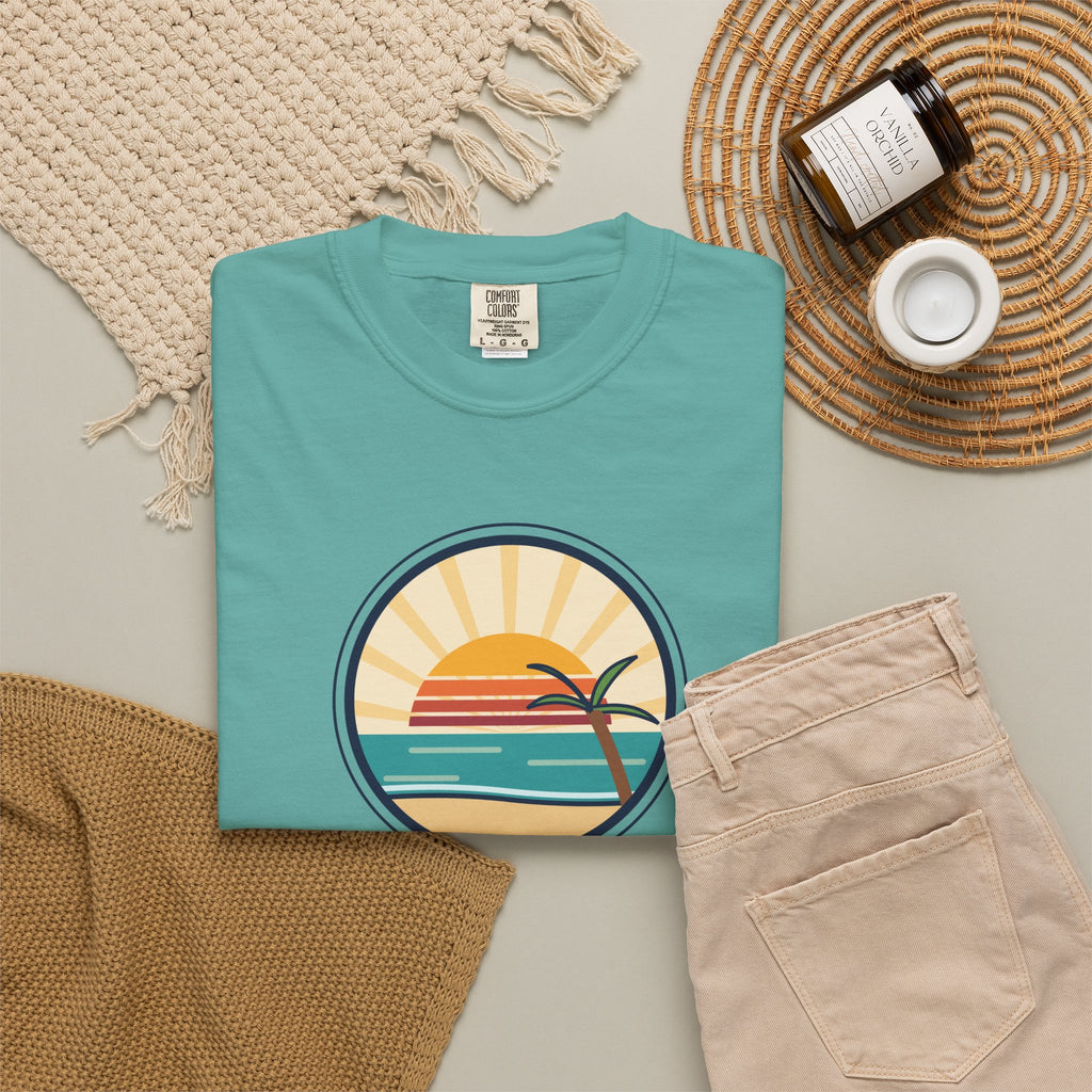 Rise Anyway T‑Shirt — Retro Sunrise Motivational Tee