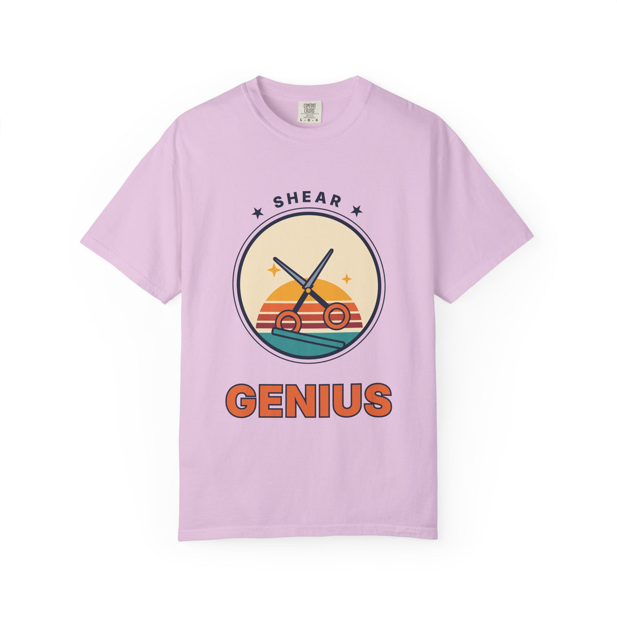 Hair Dressing Retro T-Shirt-Dyed T-shirt