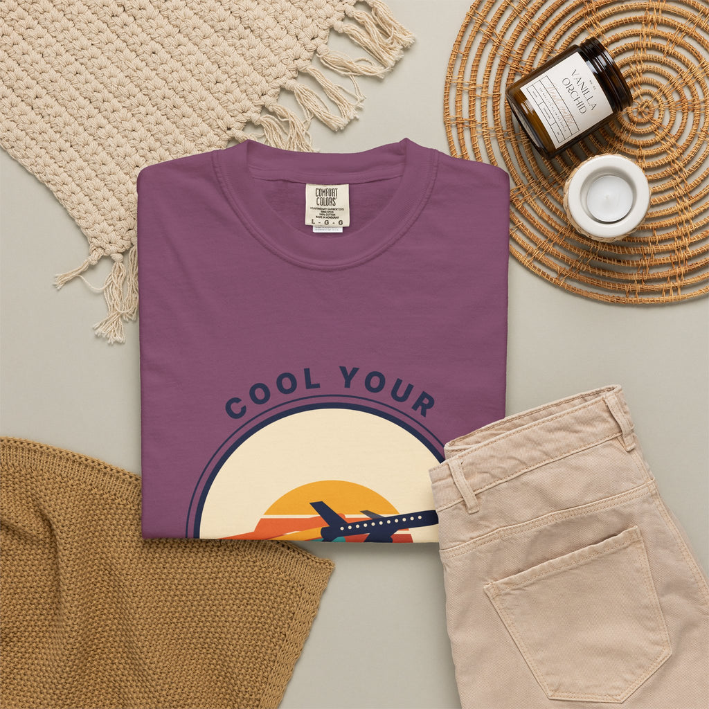 Cool Your Jets Vintage Airplane T-Shirt