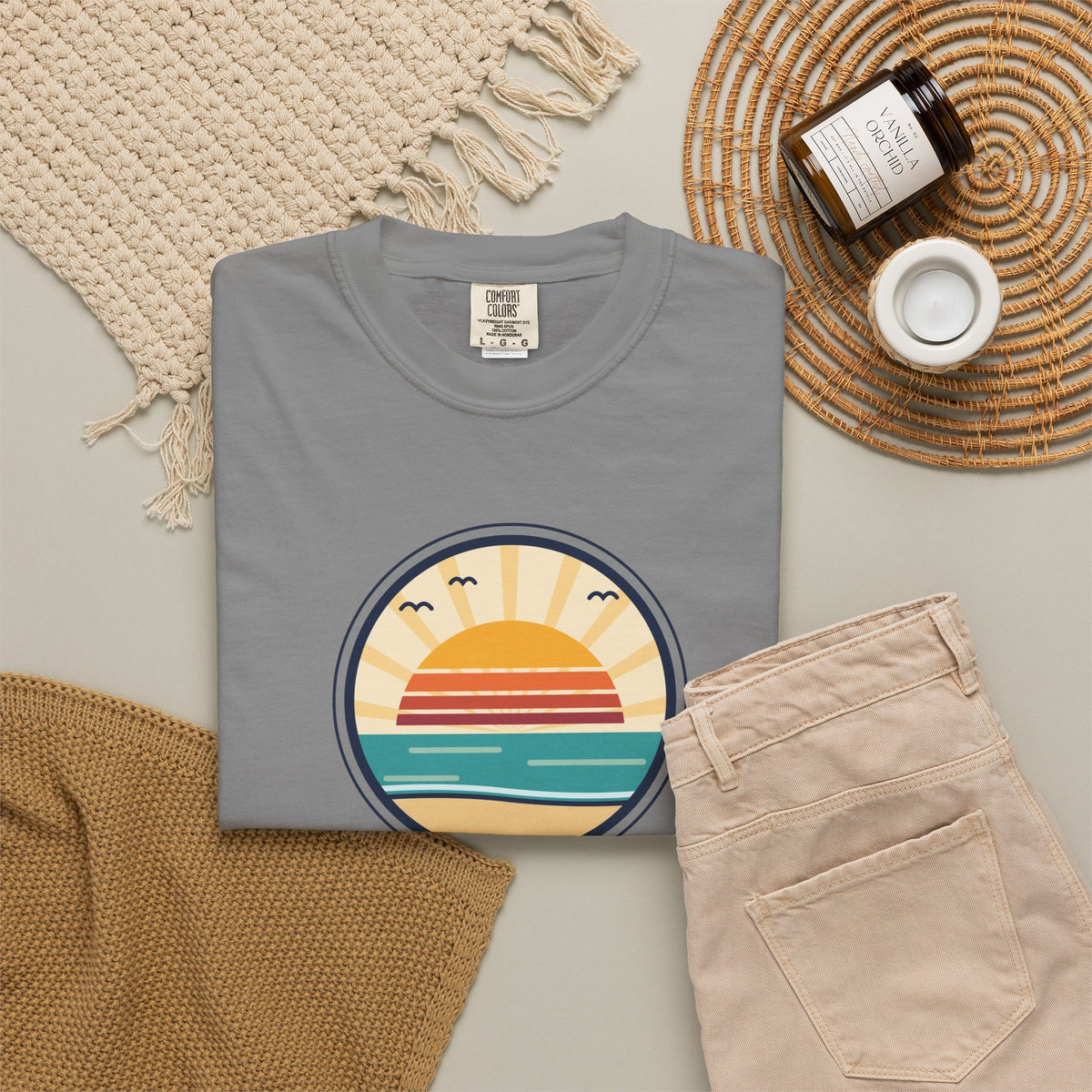 Sunrise Second Chance T-Shirt — Inspirational Beach Sunrise Graphic Tee