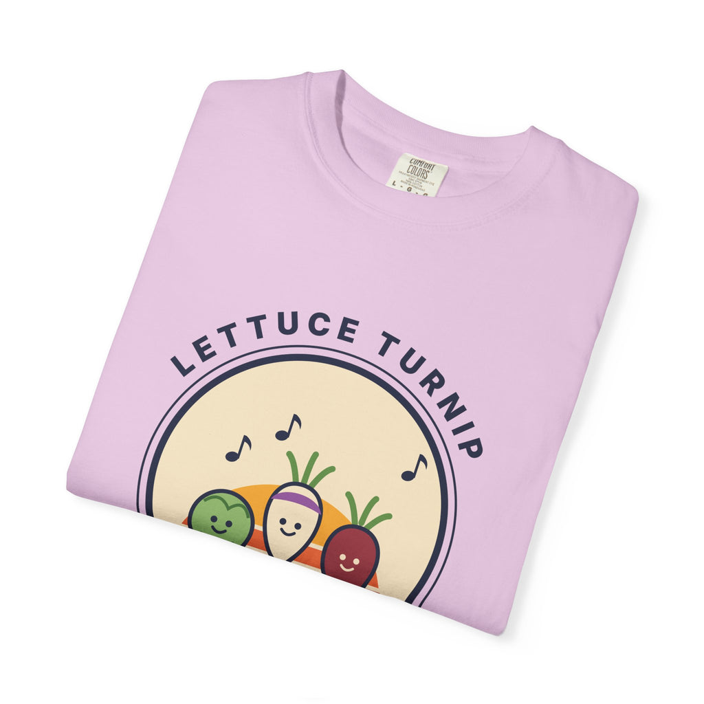 The Beet T-Shirt — Cute Veggie Band Graphic Tee (Lettuce Turnip)