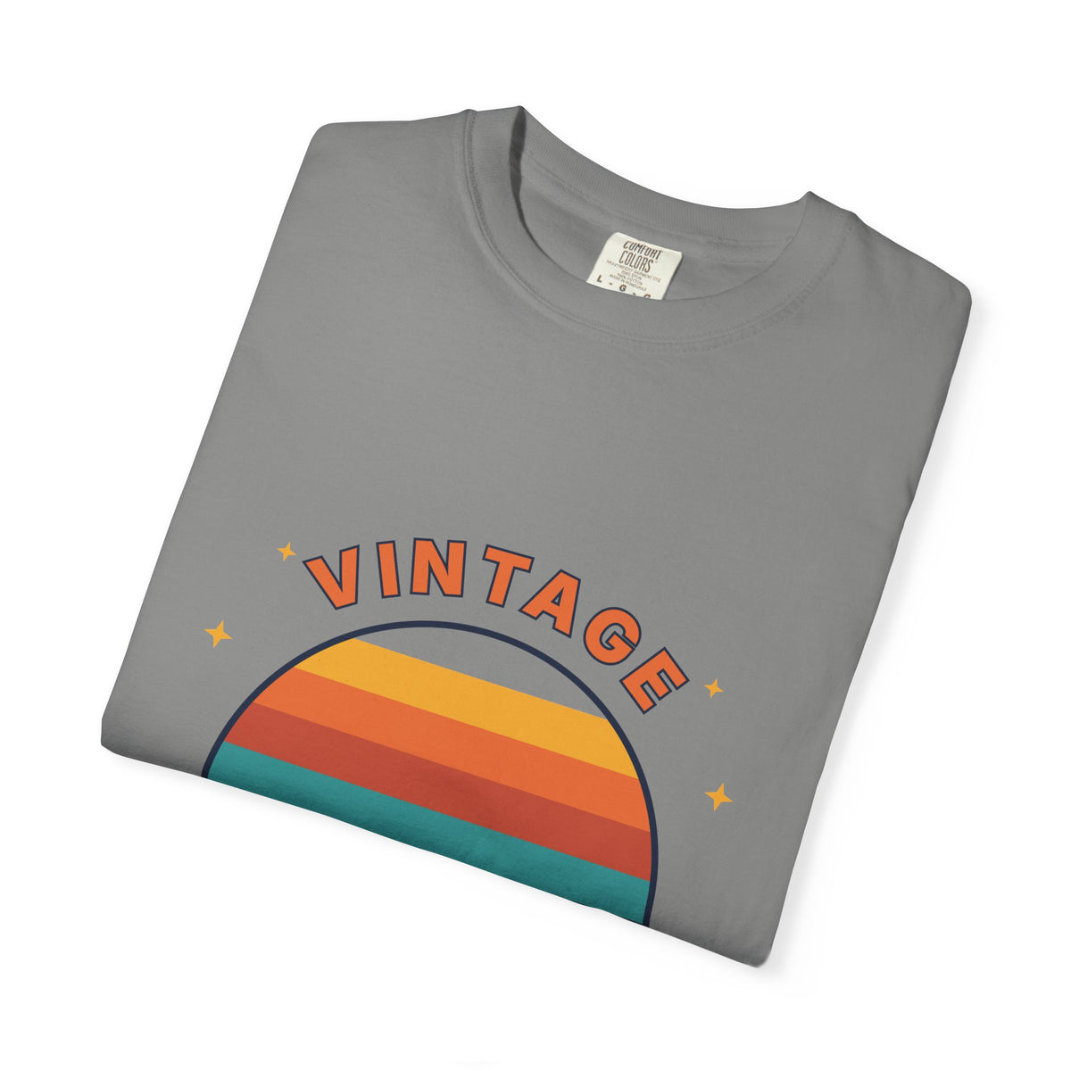 Vintage Vibes T-Shirt — Retro Sunset Graphic Tee