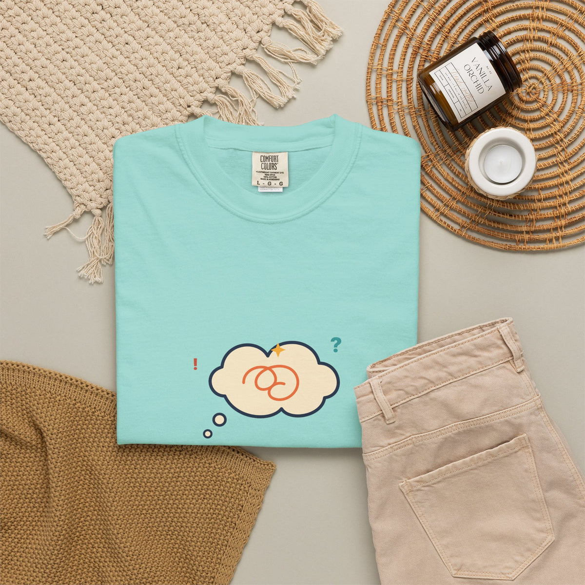 Overthought T-Shirt — "Veni, Vidi, Overthought" Funny Introvert Tee