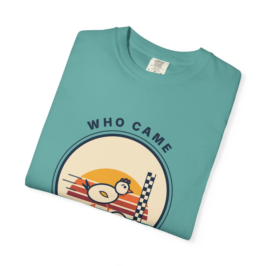 Who Came First? Funny Retro Racing T-Shirt